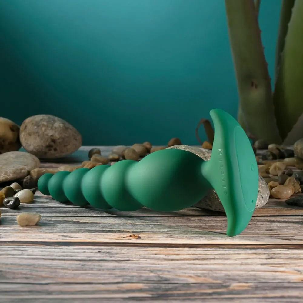 Gender X THE RATTLER -  17 cm USB Rechargeable Vibrating and Twirling Anal Plug Gender X Discreet Intimate Essentials.