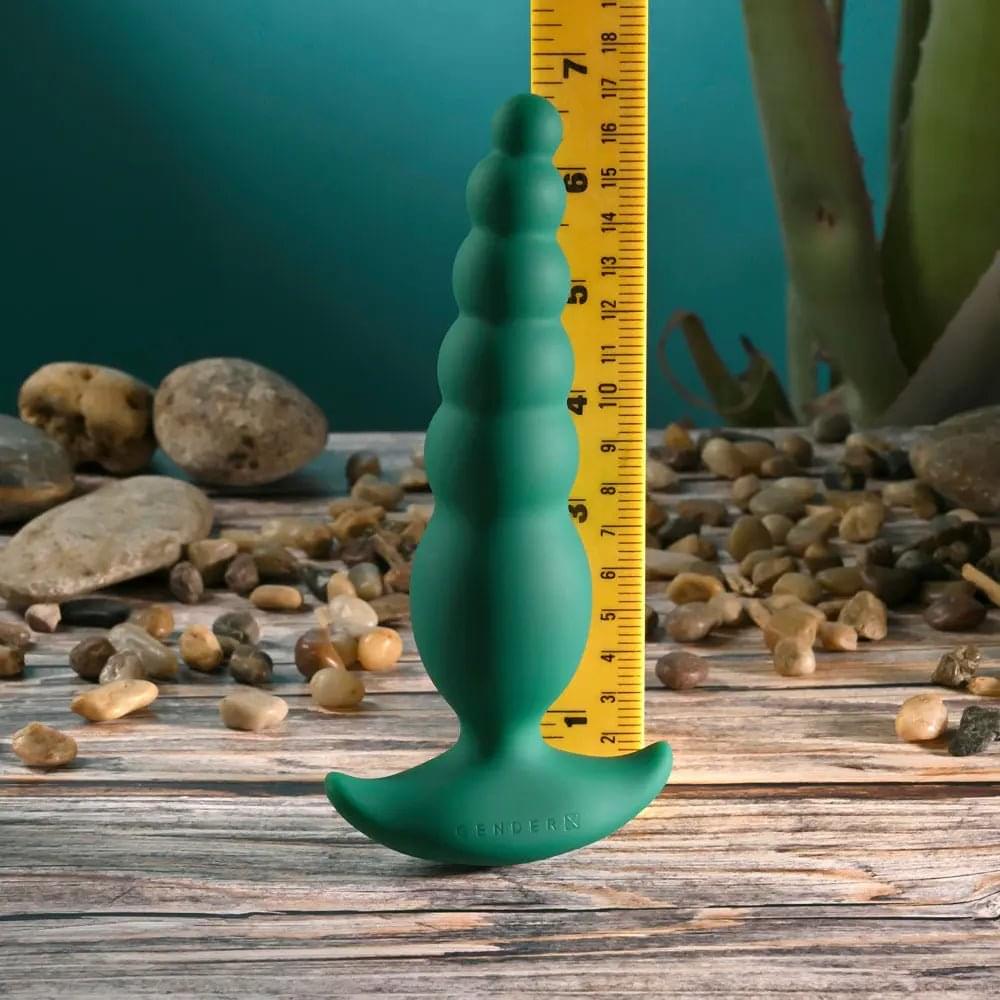 Gender X THE RATTLER -  17 cm USB Rechargeable Vibrating and Twirling Anal Plug Gender X Discreet Intimate Essentials.