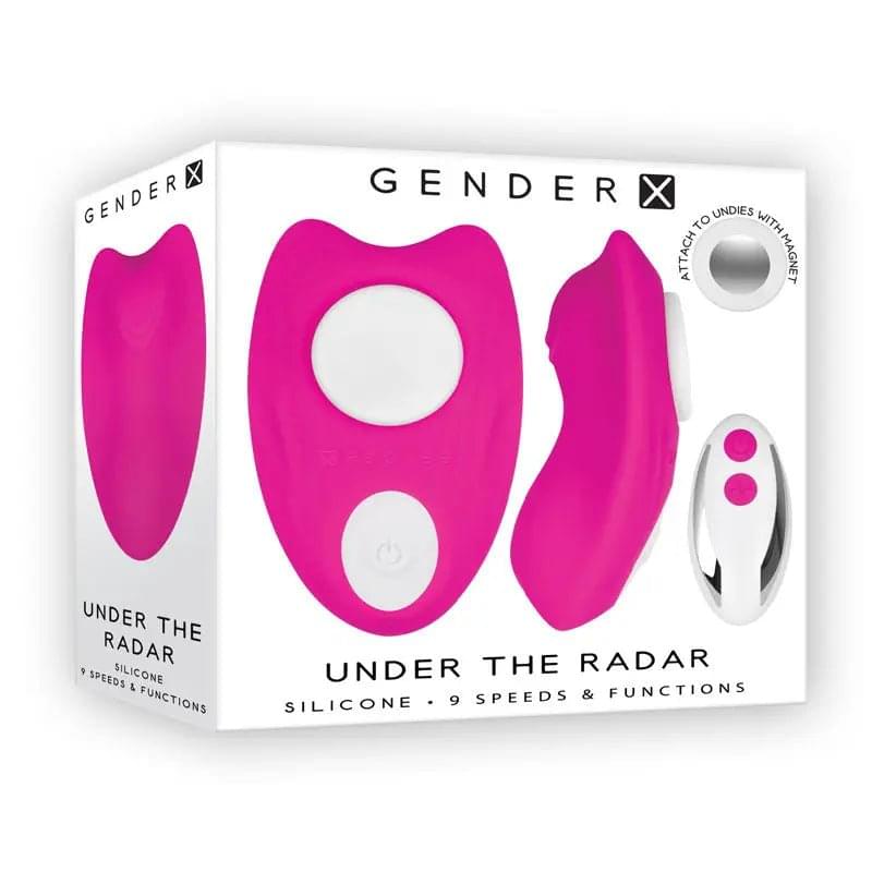 Gender X UNDER THE RADAR -  USB Rechargeable Panty Vibe Gender X Discreet Intimate Essentials.