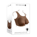 Shop affordable quality Gender X UNDERGARMENTS - PLATE D-CUP - Dark - Wearable Breasts - D-Cup Size - Discreet Intimate Essentials - GENDER EXPRESSION - Gender X