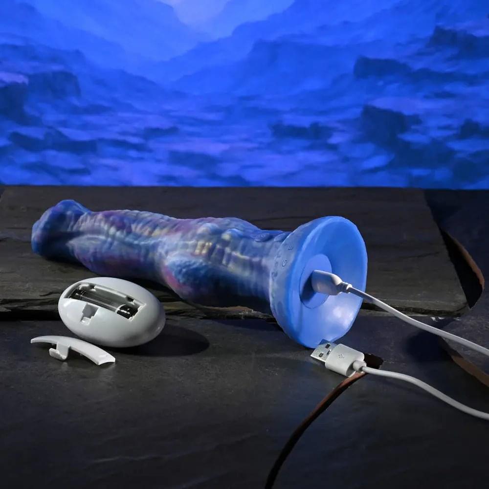 Gender X WILDEST DREAMS - USB Rechargeable Vibrating and Thrusting Fantasy Dildo with Wireless Remote Gender X Discreet Intimate Essentials.