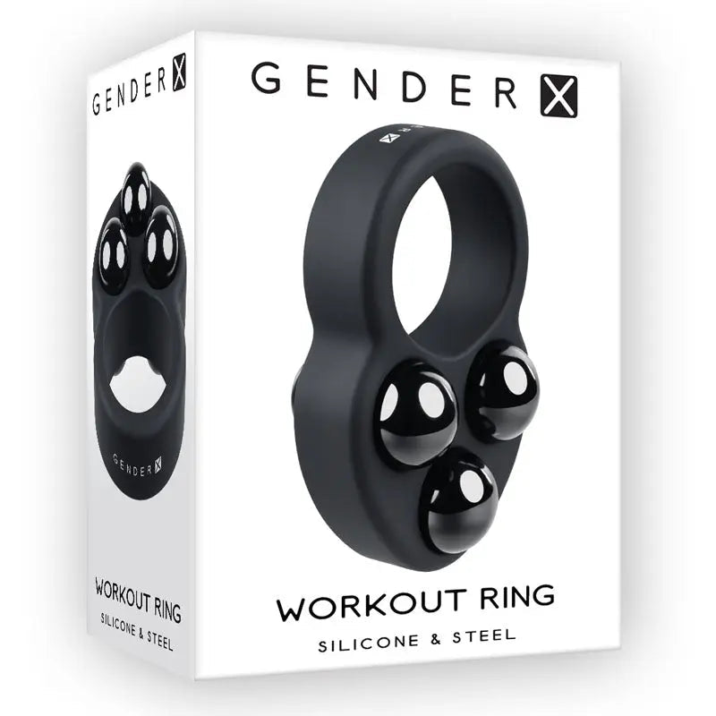 Shop affordable quality Gender X WORKOUT RING - Weighted Cock Ring - Discreet Intimate Essentials - COCK RINGS - Gender X