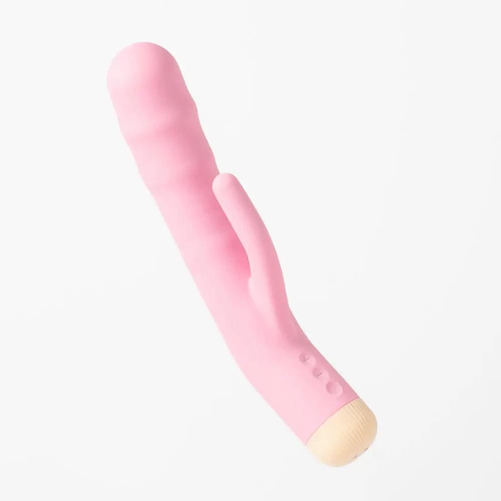 Girls Get Off - DeeDee -  19 cm USB Rechargeable Thrusting Rabbit Vibrator Girls Get Off Discreet Intimate Essentials.