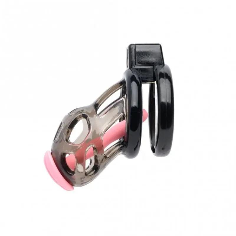 Gladiator Size 1 Soft Cock Cage with Pussification Plug Sport Fucker Discreet Intimate Essentials.