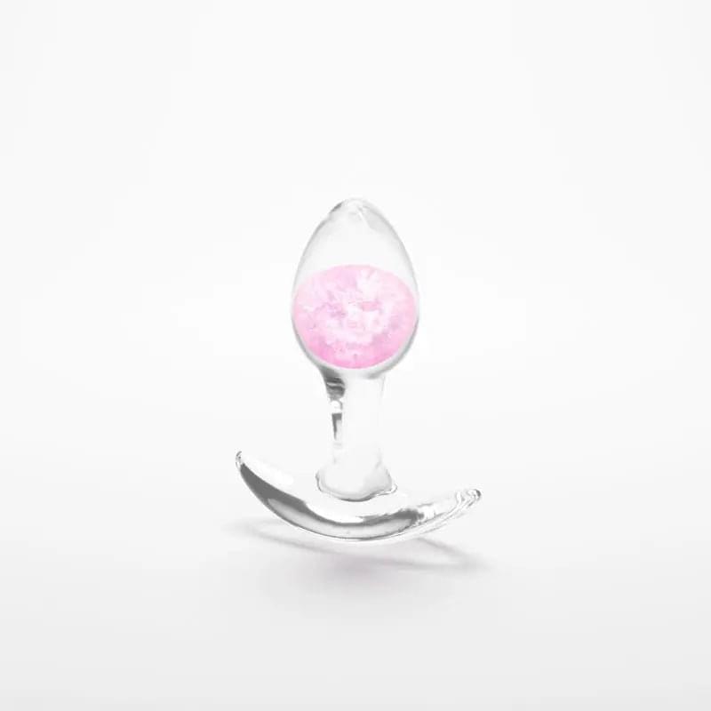 Glams Cosmic - Small -  - Clear/ 8.1 cm Small Butt Plug NS Novelties Discreet Intimate Essentials.