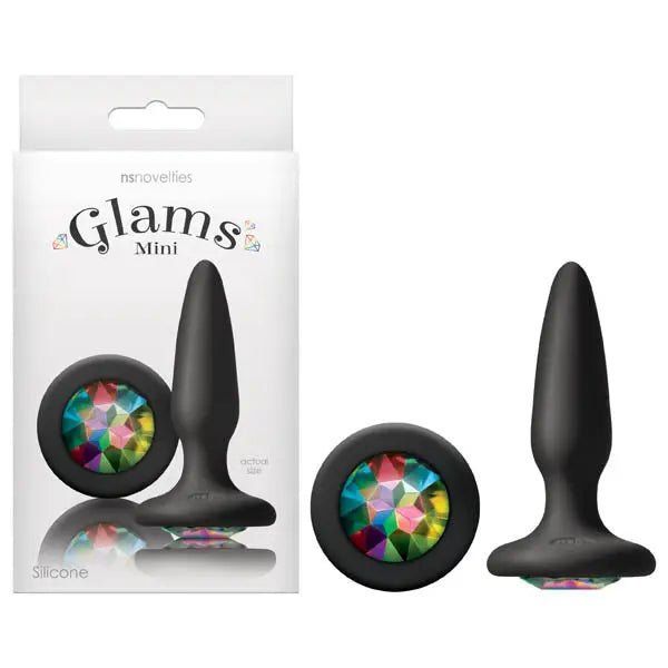 Shop affordable quality Glams Mini - 8.4 cm (3.3'') Butt Plug with Sparkling Gem - Discreet Intimate Essentials - ANAL TOYS - NS Novelties