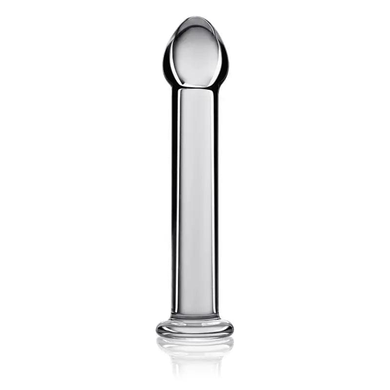 Glass Romance 1 Clear 7in Glass Romance Discreet Intimate Essentials.