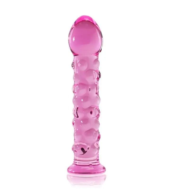 Glass Romance 2 Pink 7in Glass Romance Discreet Intimate Essentials.