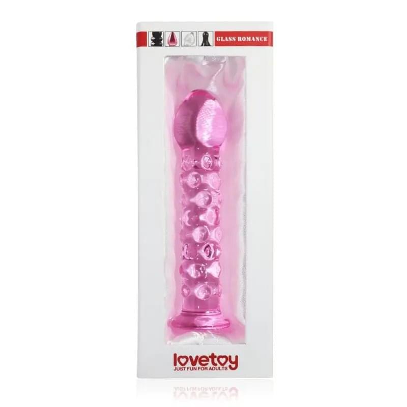 Glass Romance 2 Pink 7in Glass Romance Discreet Intimate Essentials.