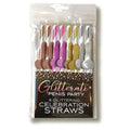 Shop affordable quality Glitterati - Celebration Straws - Party Straws - 8 Pack - Discreet Intimate Essentials - NOVELTIES - Little Genie