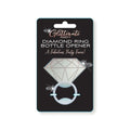 Glitterati Diamond Ring Bottle Opener - Novelty Bottle Opener Little Genie Discreet Intimate Essentials.