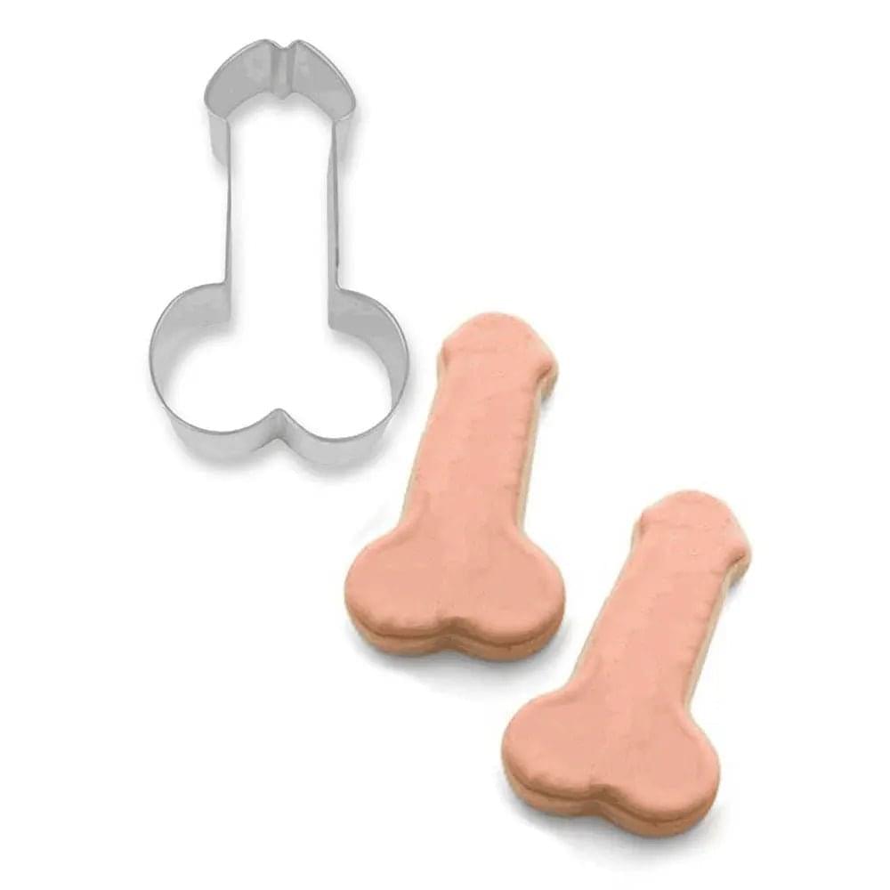 Glitterati Penis Cookie Cutter - Novelty Item Little Genie Discreet Intimate Essentials.