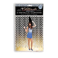 Glitterati - Penis Party Disco Metallic Curtains - Party Doorway Decoration - Set of 2 Little Genie Discreet Intimate Essentials.