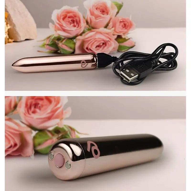 Golden Rose Rechargeable Bullet Rocks Off Discreet Intimate Essentials.