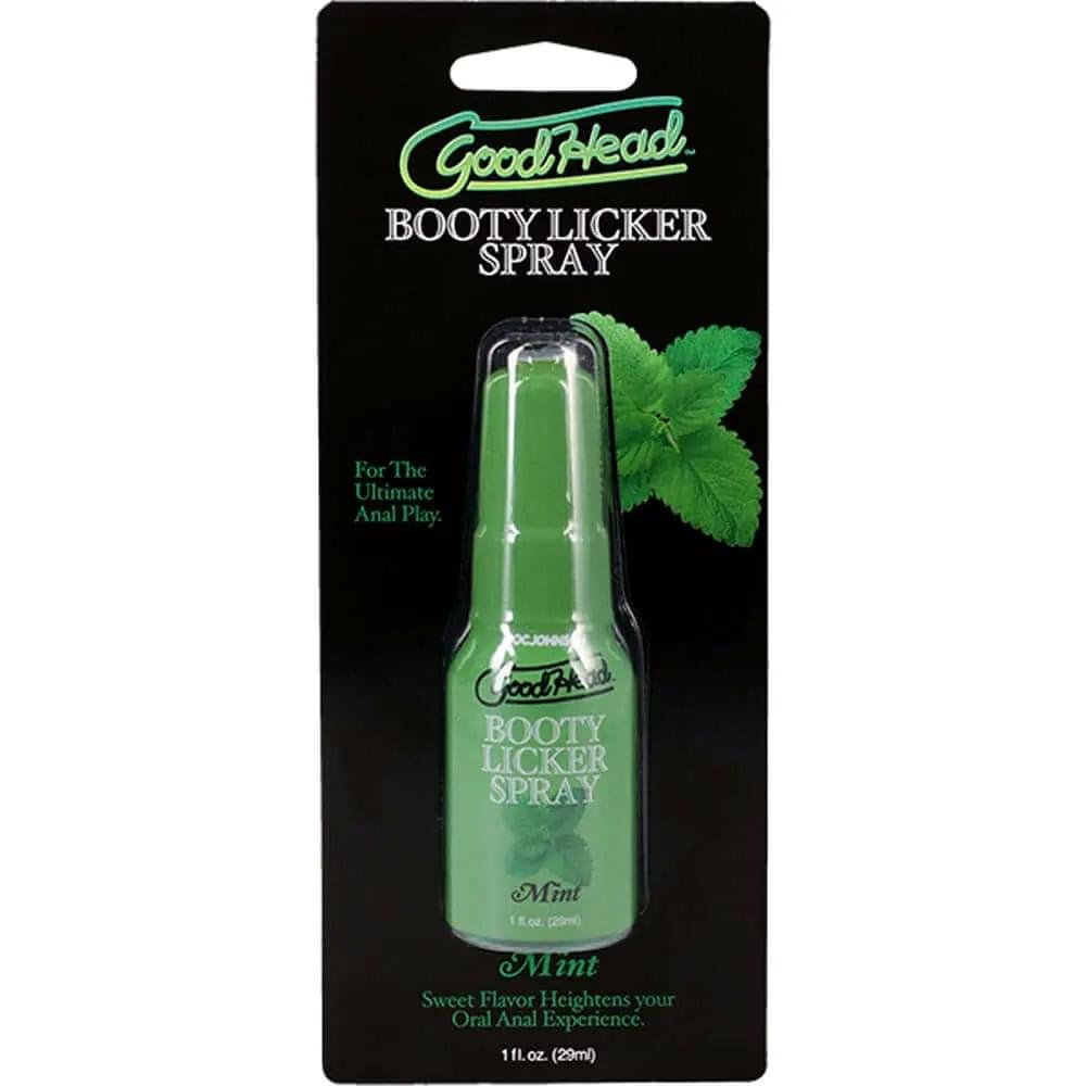 GoodHead Booty Licker Spray - Mint - Mint Flavoured Spray - 29 ml Bottle Doc Johnson Discreet Intimate Essentials.