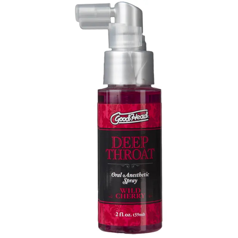 GoodHead Deep Throat Spray Cherry 59ml GoodHead Discreet Intimate Essentials.