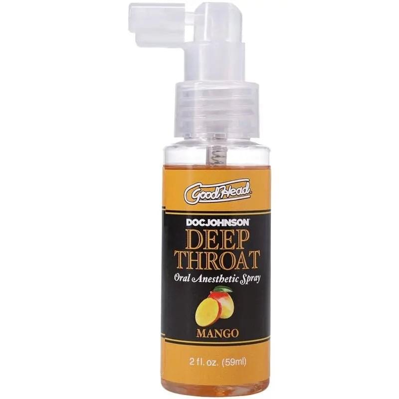 GoodHead Deep Throat Spray Mango 59ml GoodHead Discreet Intimate Essentials.