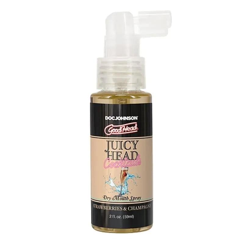 GoodHead Juicy Head Spray Cocktails Strawberries & Champagne 59ml GoodHead Discreet Intimate Essentials.