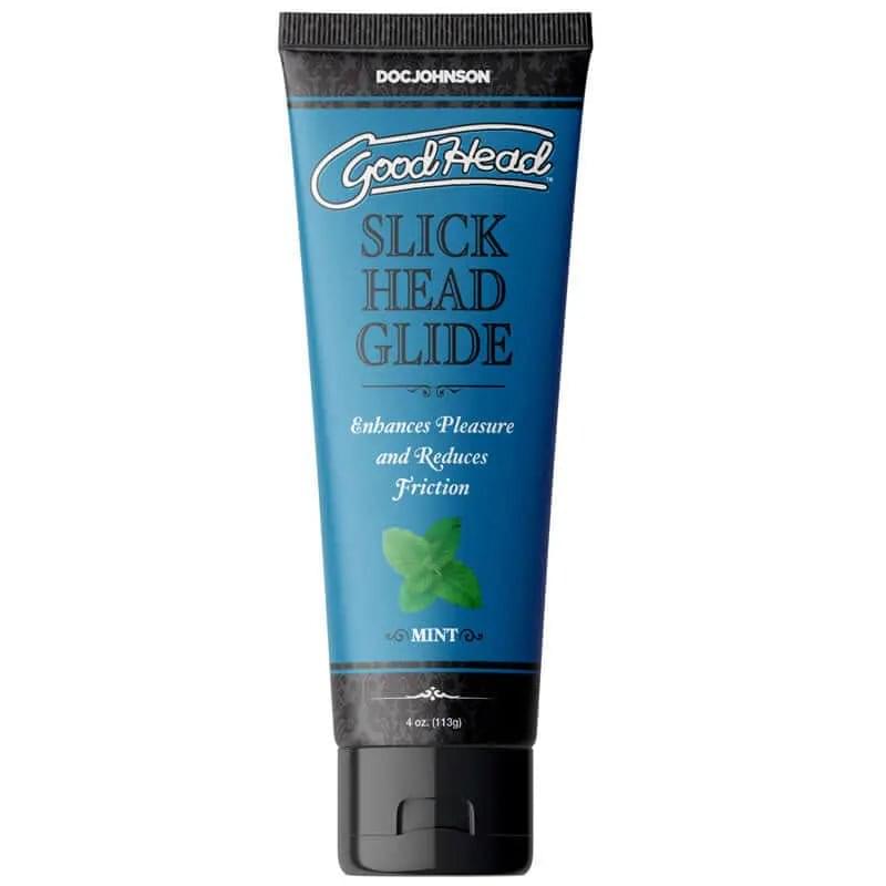 GoodHead Slick Head Glide - Mint - Mint Flavoured Lubricant - 120 ml Tube Doc Johnson Discreet Intimate Essentials.