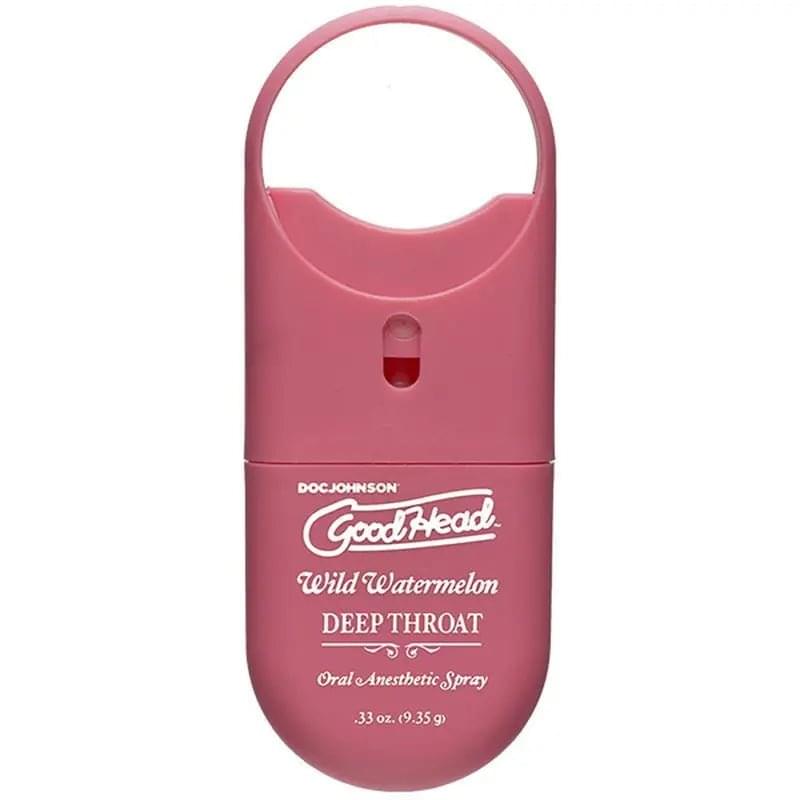 GoodHead To-Go Deep Throat Spray Wild Watermelon 9ml GoodHead Discreet Intimate Essentials.