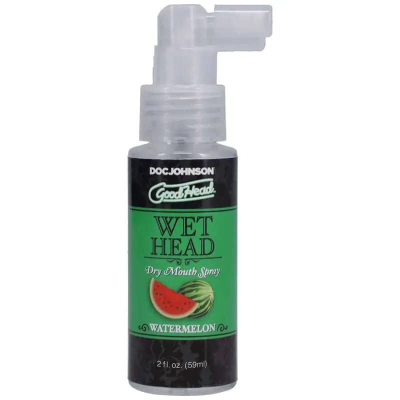 GoodHead Wet Head Dry Mouth Spray - Watermelon Flavoured - 59 ml Bottle Doc Johnson Discreet Intimate Essentials.