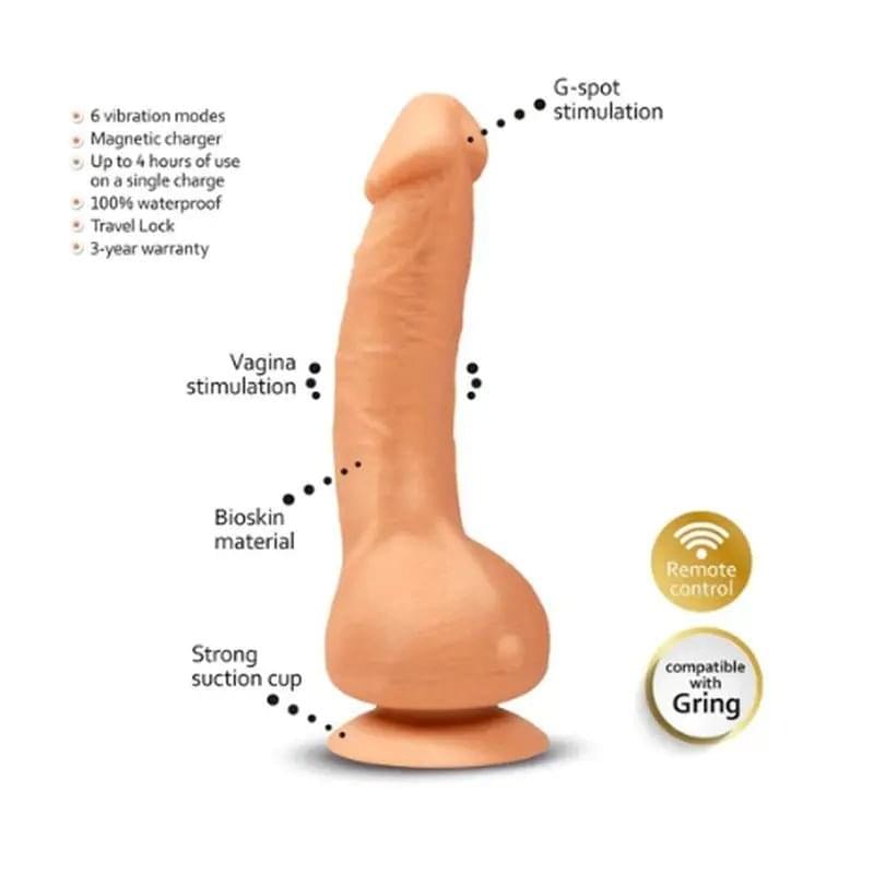 Greal MINI Flesh w Suction Cup Gvibe Discreet Intimate Essentials.