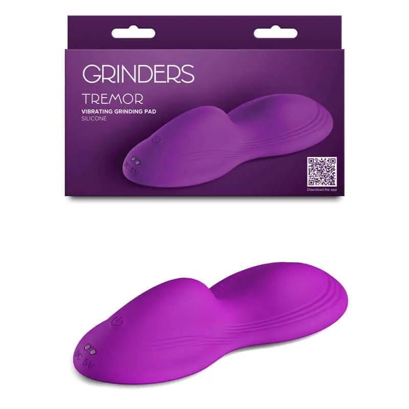 Grinders Tremor - Violet - Violet USB Rechargeable Vibrating Grinder Pad NS Novelties Discreet Intimate Essentials.