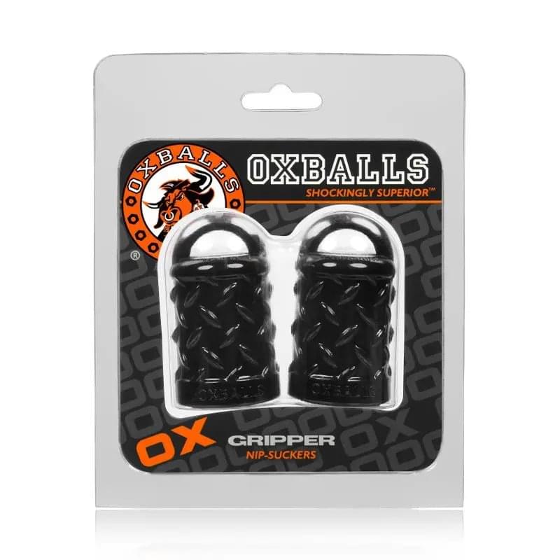 Gripper Nipple Puller Black OxBalls Discreet Intimate Essentials.