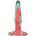 Groovy Silicone Anal Plug 4in Sunrise A-Play Discreet Intimate Essentials.