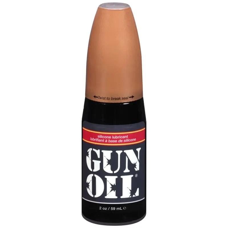 Gun Oil 2oz/59ml Flip Top Bottle Gun Oil Discreet Intimate Essentials.