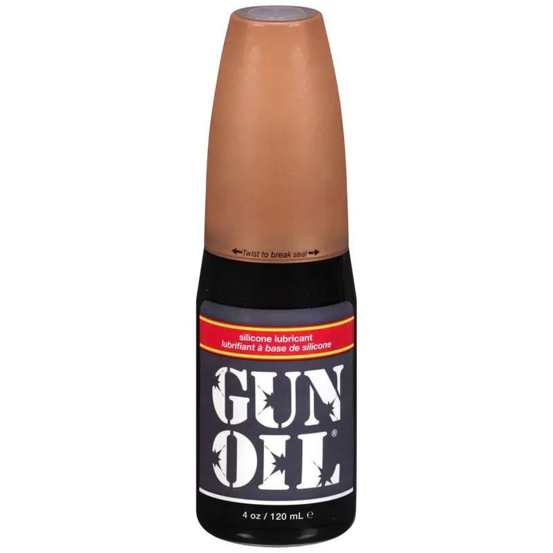 Gun Oil 4oz/120ml Flip Top Bottle Gun Oil Discreet Intimate Essentials.