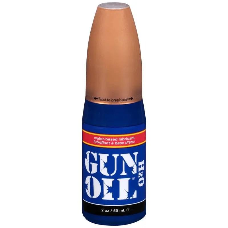 Gun Oil H2O 2oz/59ml Flip Top Bottle Gun Oil Discreet Intimate Essentials.
