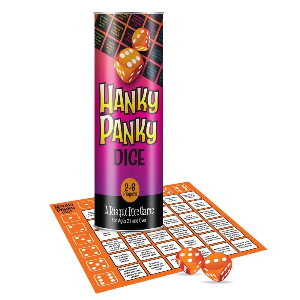 Hanky Panky Dice - Couples Dice Game Little Genie Discreet Intimate Essentials.