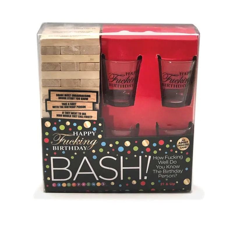 Happy Fucking Birthday Bash - Drinking Party Game Little Genie Discreet Intimate Essentials.