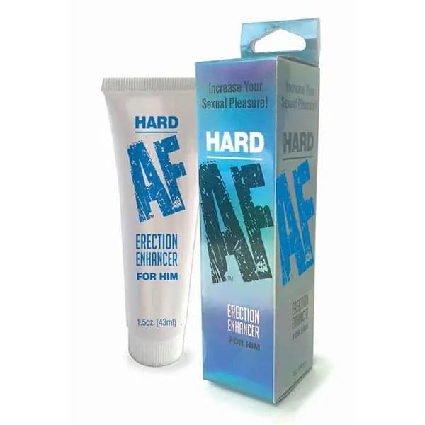Hard AF - Male Erection Cream - 44 ml (1.5oz) Tube Little Genie Discreet Intimate Essentials.