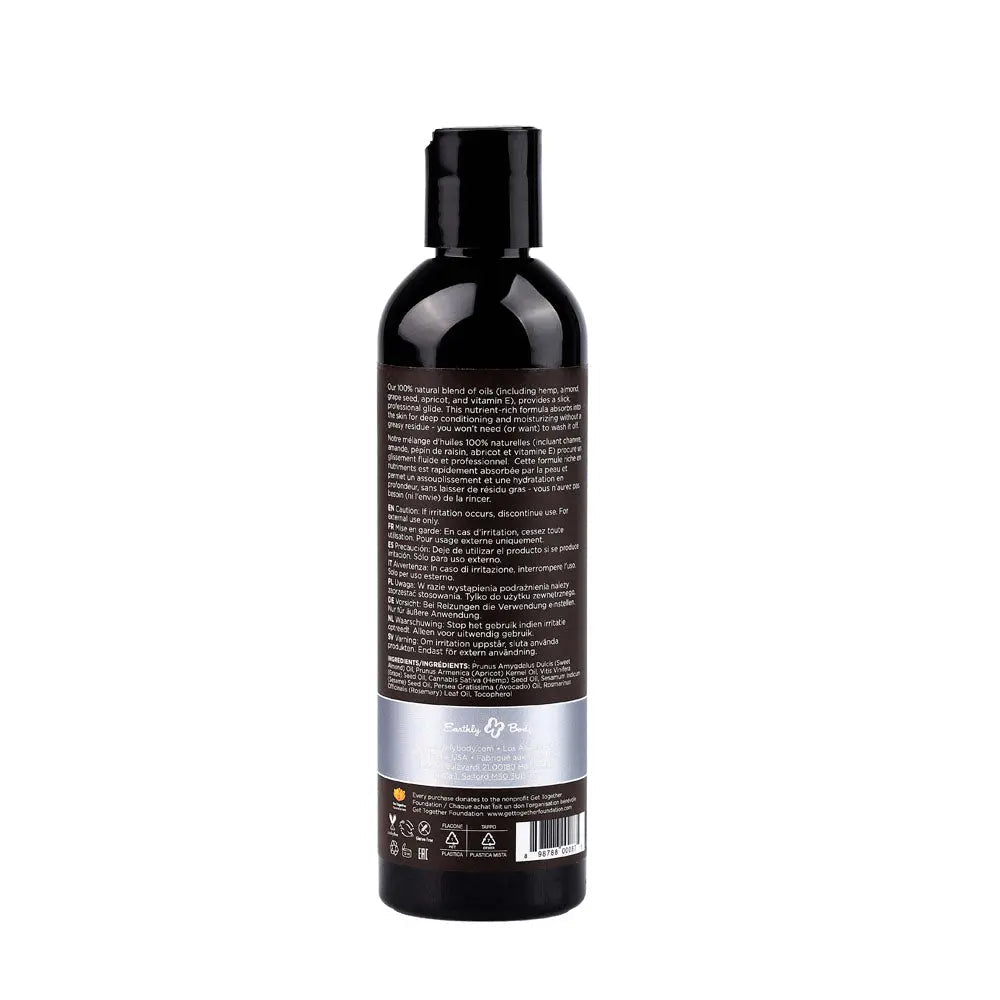 Shop affordable quality Hemp Seed Massage & Body Oil - Unscented - 237 ml Bottle - Discreet Intimate Essentials - LOTIONS & LUBES - Earthly Body