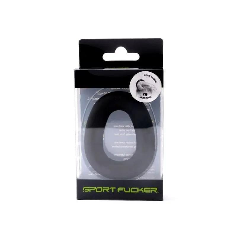 Hero Ring Black Sport Fucker Discreet Intimate Essentials.