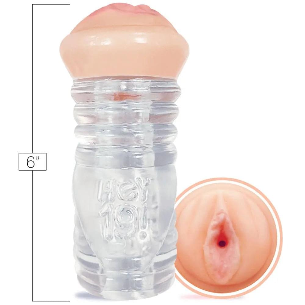 Hey 19! Nadia Styles - /Clear Teen Vagina Stroker Icon Brands Discreet Intimate Essentials.