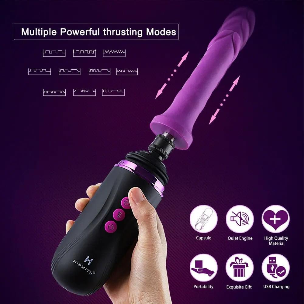 Hismith Capsule - Rechargeable Portable Sex Machine with App Control Hismith Discreet Intimate Essentials.