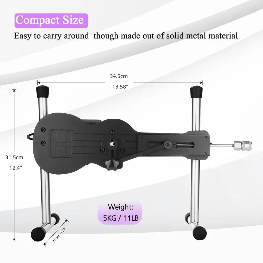 Hismith Mini Pro -  Mains Powered Sex Machine with App Control and Remote Hismith Discreet Intimate Essentials.