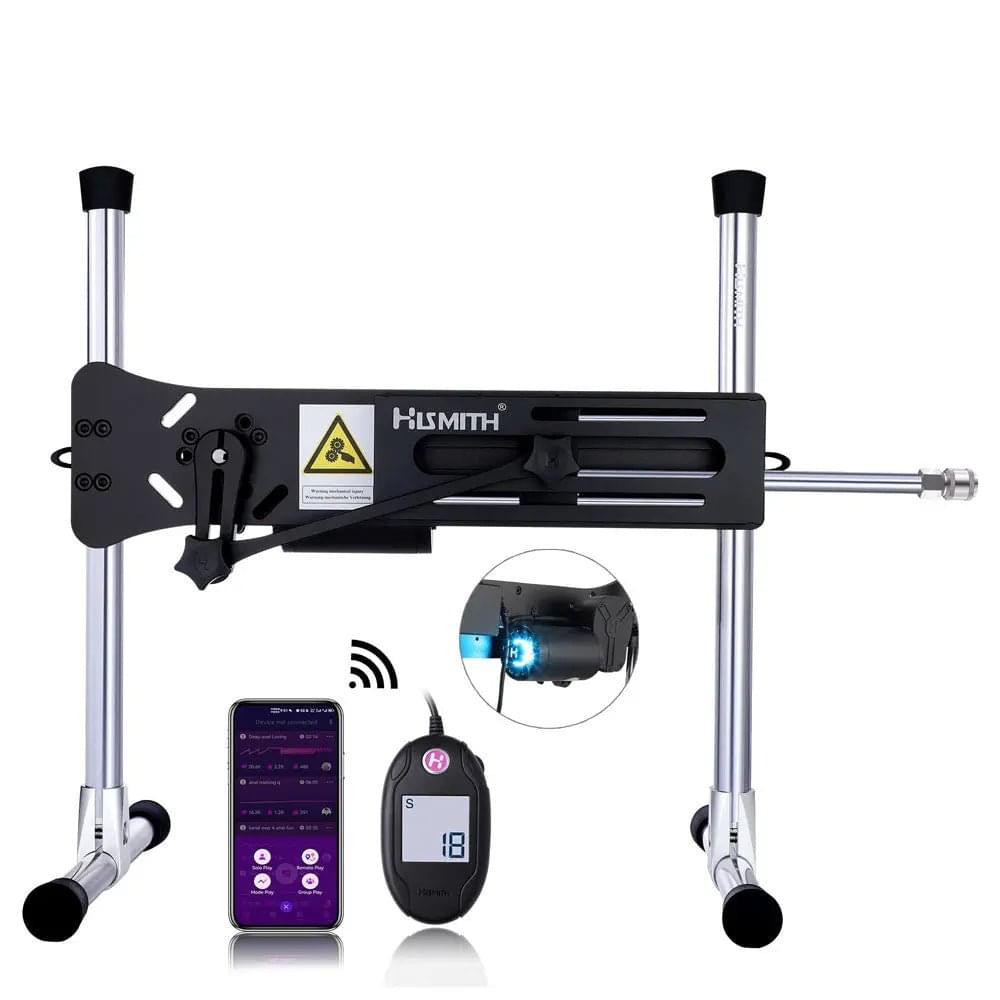 Hismith Premium 4.0 Sex Machine - Mains Powered Sex Machine with App Control and Remote Hismith Discreet Intimate Essentials.