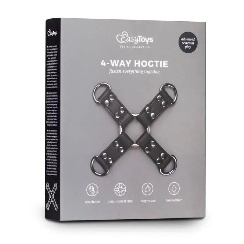 Hogtie Black Fetish Collection Discreet Intimate Essentials.