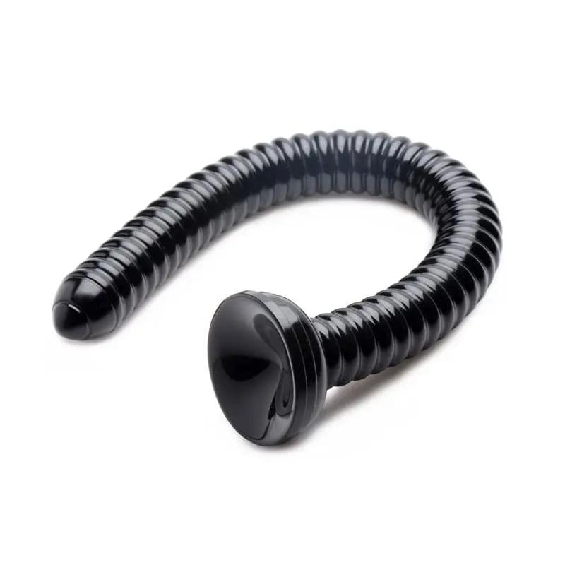 Hosed 19in Ribbed Anal Snake Hosed Discreet Intimate Essentials.