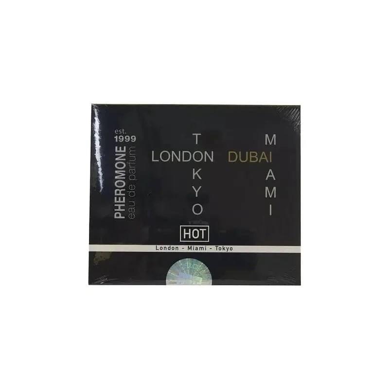 HOT Pheromone Perfume Box Men - 4 x 5ml Hot Ero Discreet Intimate Essentials.