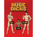 Huge Dicks Colouring Book Wood Rocket Discreet Intimate Essentials.