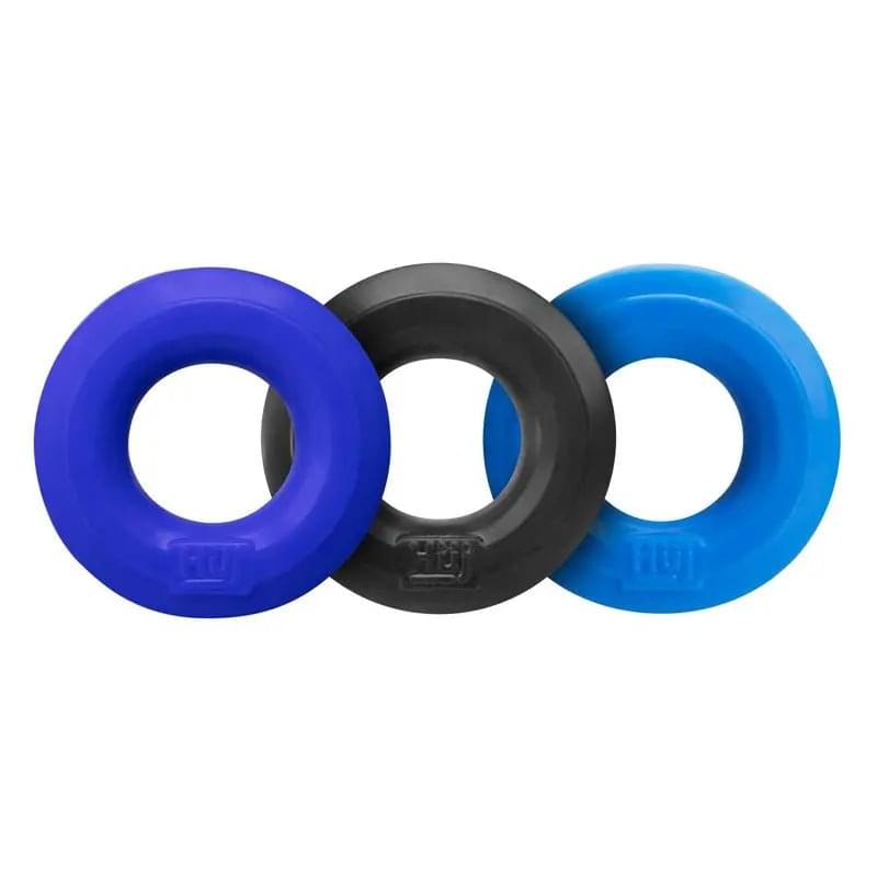 HUJ3 C-RING 3 Pc by Hunkyjunk Hunkyjunk Discreet Intimate Essentials.