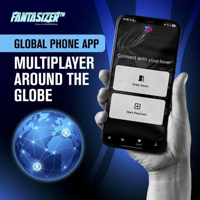 Hypershaker Automatic App Controlled LCD Masturbator Black Peak Performa Discreet Intimate Essentials.