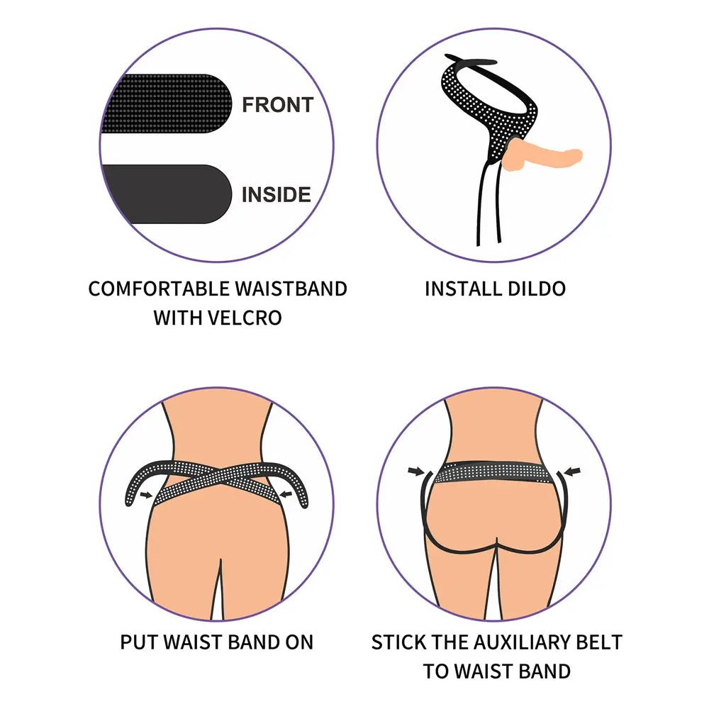 Shop affordable quality Ingen Easy Strap-On Harness - Adjustable Strap-On Harness (No Probe Included) - Discreet Intimate Essentials - STRAP-ONS - Lovetoy