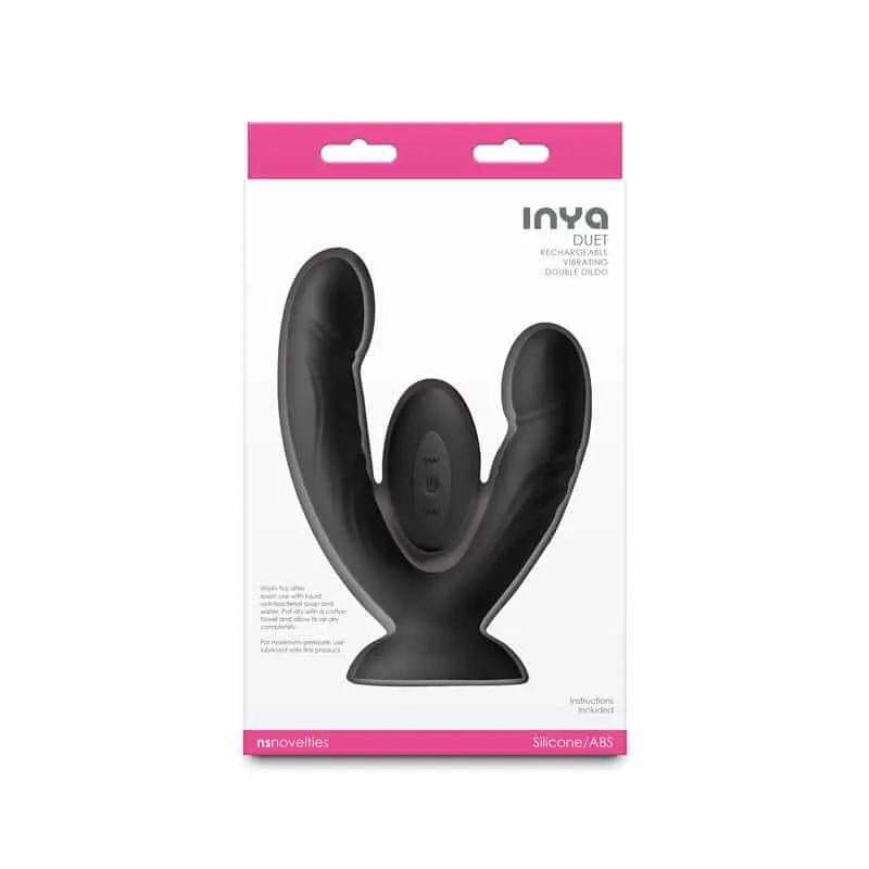 INYA Duet -  -  USB Rechargeable Vibrating Double Dildo with Wireless Remote NS Novelties Discreet Intimate Essentials.