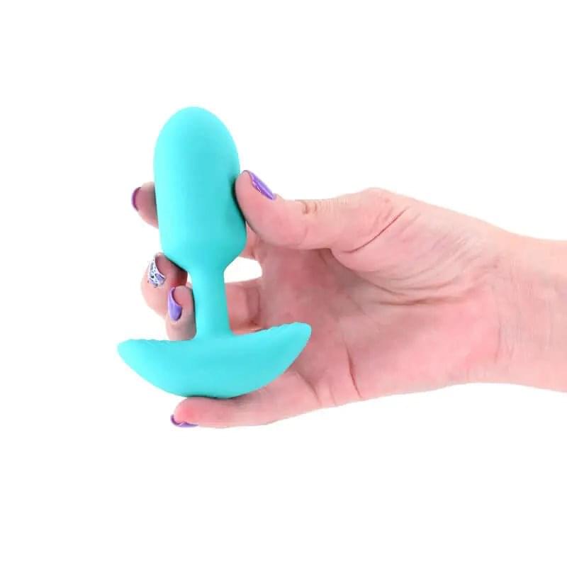INYA Pulse - Teal - Teal 11 cm USB Rechargeable Vibrating Butt Plug NS Novelties Discreet Intimate Essentials.
